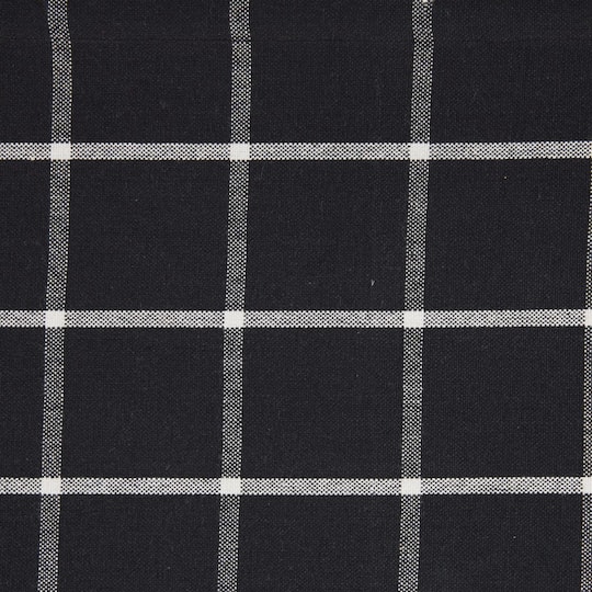 DII® Black Check Placemats, 6ct.